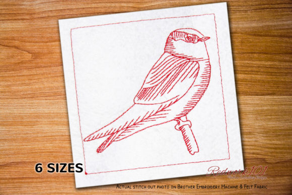 American Cliff Swallow Redwork Review