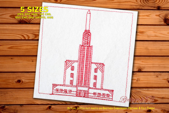 Auckland NZ Temple Redwork Review