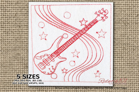 Bass Guitar Redwork: A Designer’s Review