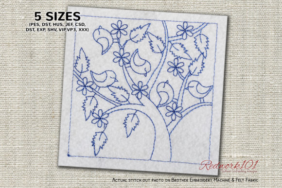 Family of Birds: A Holiday Embroidery Review
