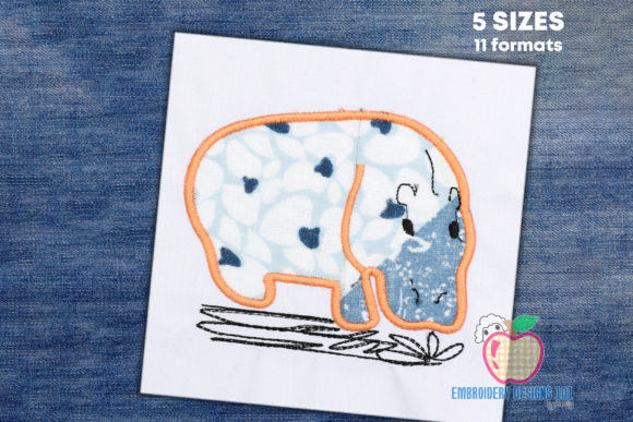 Funny Fat Hippo Applique: A Designer’s Review