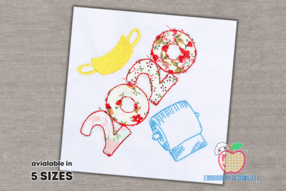 Review: 2020 Mask Toilet Paper Applique Design