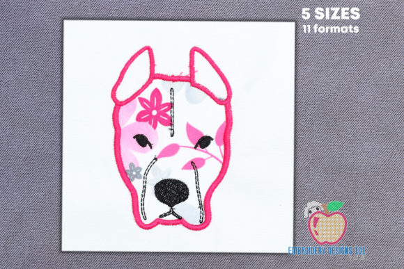 Review: American Pit Bull Terrier Applique for Makers