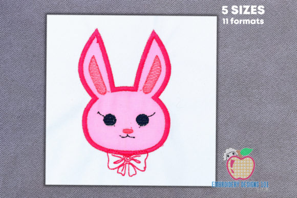 Review: Beautiful Girl Rabbit Face Applique