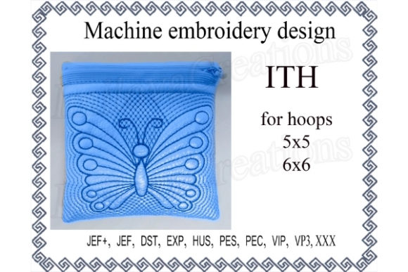 Review: Cosmetic Bag Zippered Butterfly In The Hoop
