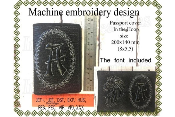 Review: Passport Cover with Letter ITH Design